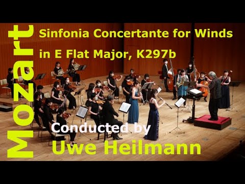 W A Mozart Sinfonia Concertante For Winds In E Flat Major K297b w-a-mozart-sinfonia-concertante-for-winds-in-e-flat-major-k297b