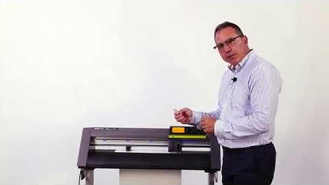 How to set the Course Adjustment on the Graphtec Cutter - Method 2