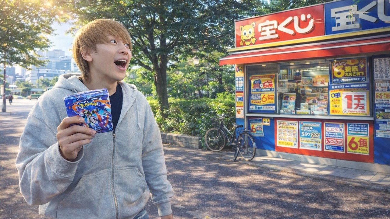 I used the money I got from selling my winning Pokémon cards to