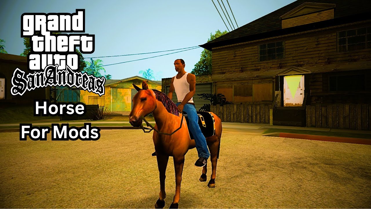 Horse Mod for GTA San Andreas | Ride a Horse in GTA SA (PC Mod)