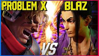 PROBLEM X (Alex) vs BLAZ (Jamie) – ALEX POWER vs JAMIE TECH! | SF6 screenshot 2