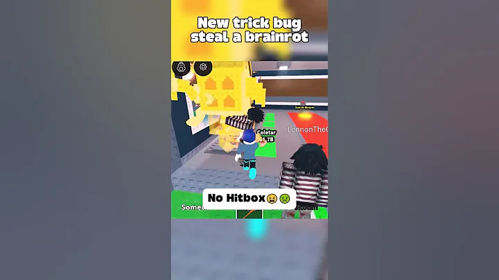 How to bug no hitbox in steal a brainrot #roblox #stealabrainrot
