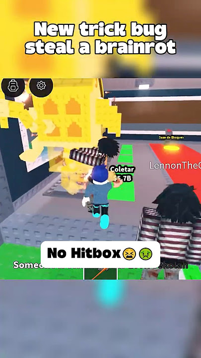 How to bug no hitbox in steal a brainrot #roblox #stealabrainrot