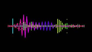 Free Audio Spectrum Stock Video Footage | Digital Audio Spectrum Graphic Equalizer Background 21