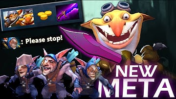 How to delete Immortal Meepo from 7.33e Patch? Techies Shadow Blade Meta🔥