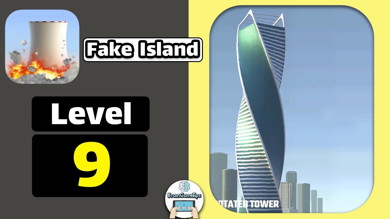 Fake Island: Demolish! - Level 9 Walkthrough