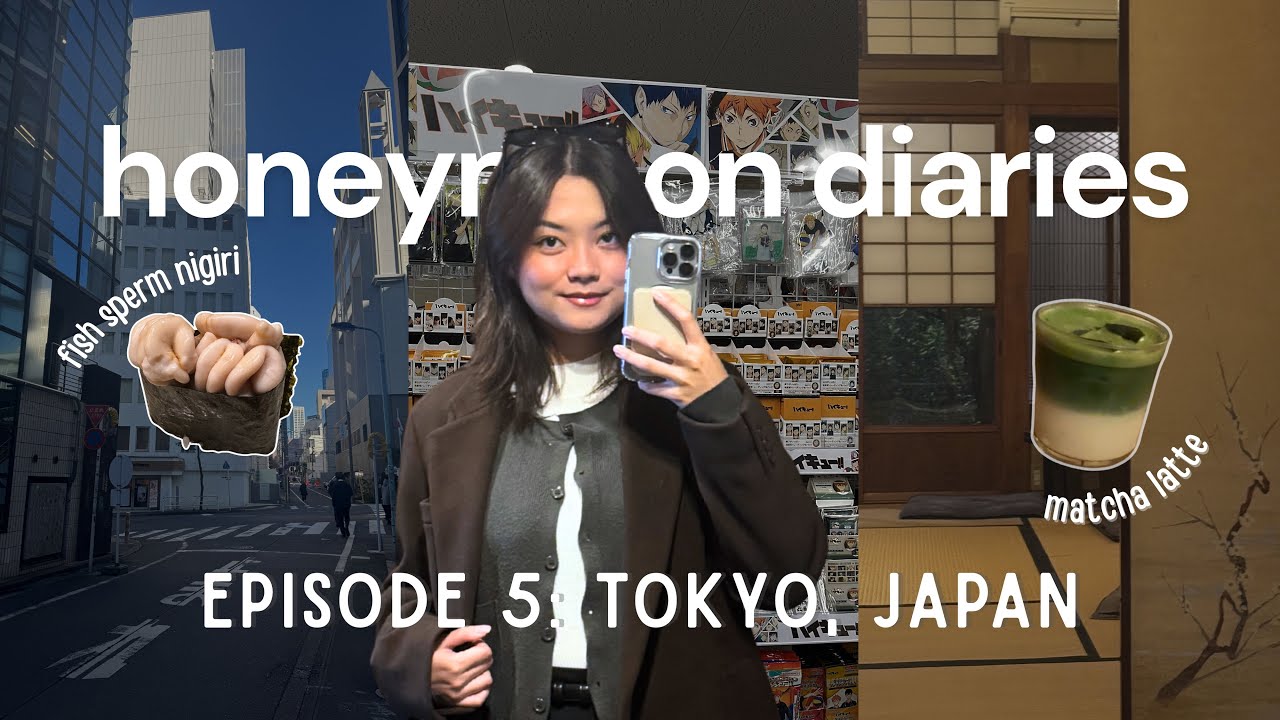 Honeymoon Diaries: Tried Fish Sperm, Viral Foods & Got Lost in Shinjuku 