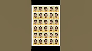 How to create Passport Size Photo in corelDRAW #coreldrawtutorial #logo #coreldraw #photoshop