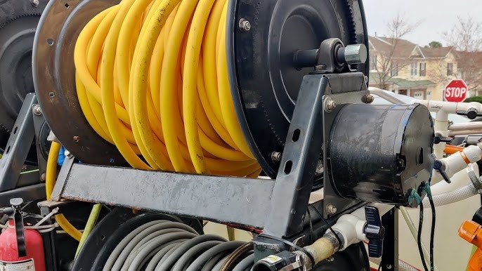 Stackable Hose Reel Combination for Truck Mount - Derc Salotech