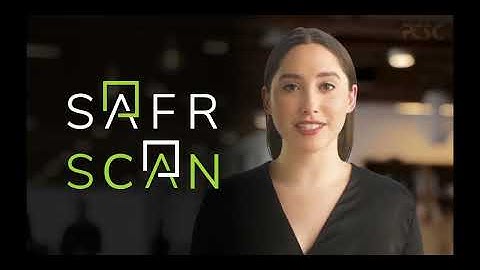 #SAFR #accesscontrol #security  SAFR Scan now available from PCSC