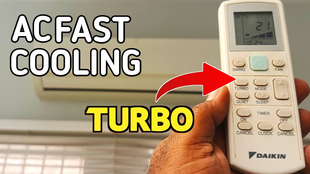 Does Setting Ac Lower Cool Faster AC Turbo Cooling Setting: Boost Your Cooling Power! | Daikin AC Cooling