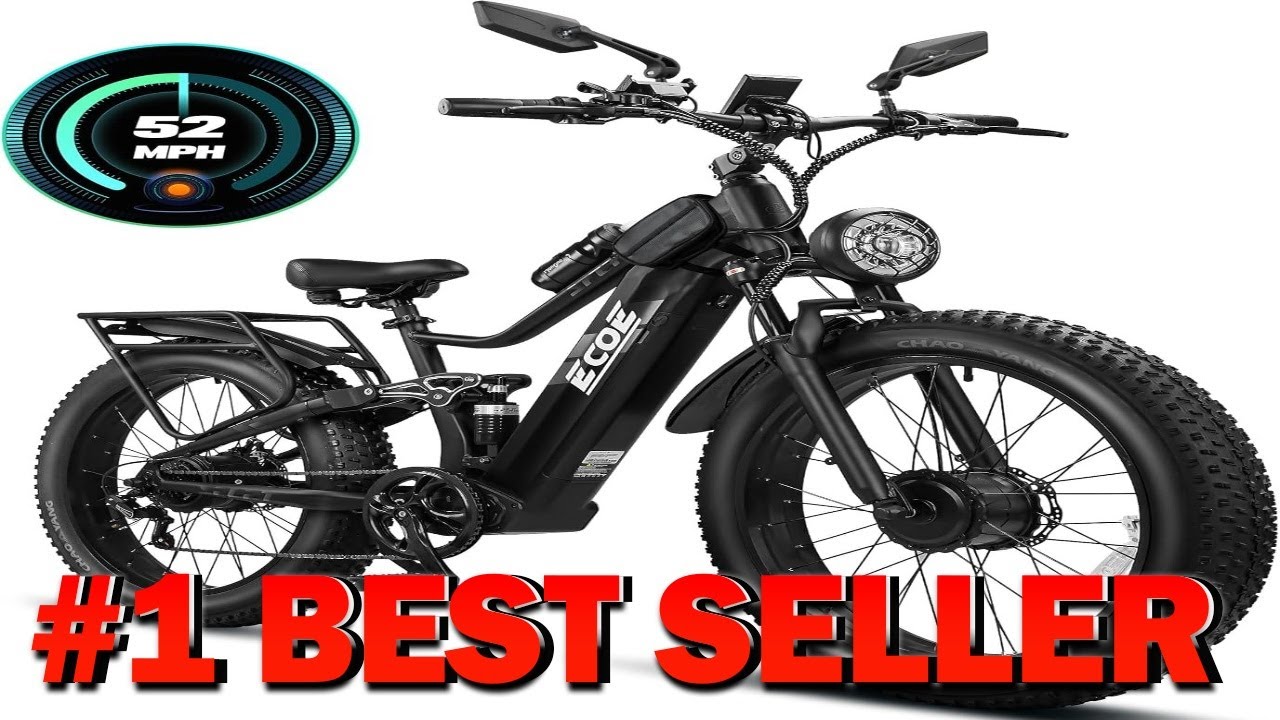 Электровелосипед мощностью 5000 Вт с двумя двигателями для взрослых, развивающий скорость 52 мили...