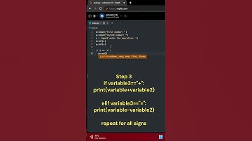 How to make a calculator from python easily. #shorts #coding #trending #python #calculator