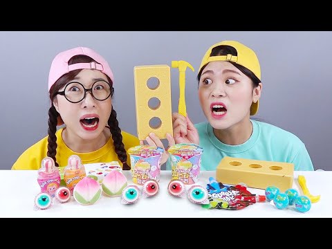 食べる音キャンディーチョコレートデザートドナ