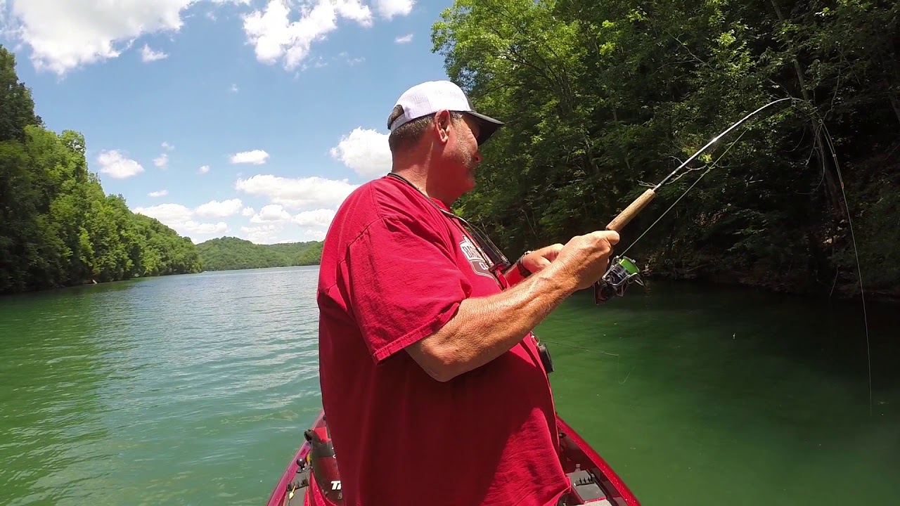 Dale Hollow Lake- Ultra Lite fishing for smallmouth - YouTube