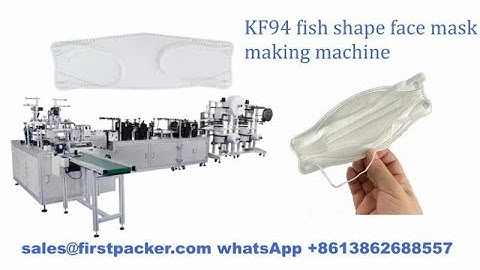 21 UNITS SERVO MOTOR FISH SHAPE KF94 MASK MACHINE,Рыбная маска