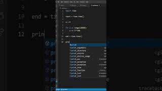 Famous find the running time of your snippet in #python Wealth