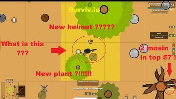 Surviv.io DESERT RAIN : NEW PLANT AND NEW HELMET !!!!!!!