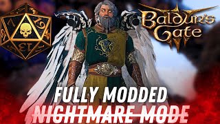 Baldur's Gate 3 FULLY MODDED NIGHTMARE HONOUR MODE | PERMADEATH | PART 10 | (PC 2024)