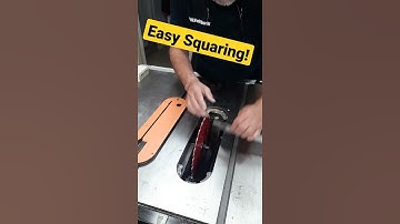 Easy Table Saw Blade Squaring! #shorts
