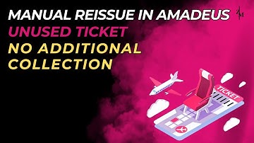 Step-by-Step Guide: Manual Ticket Reissue in Amadeus Without Extra Charges!