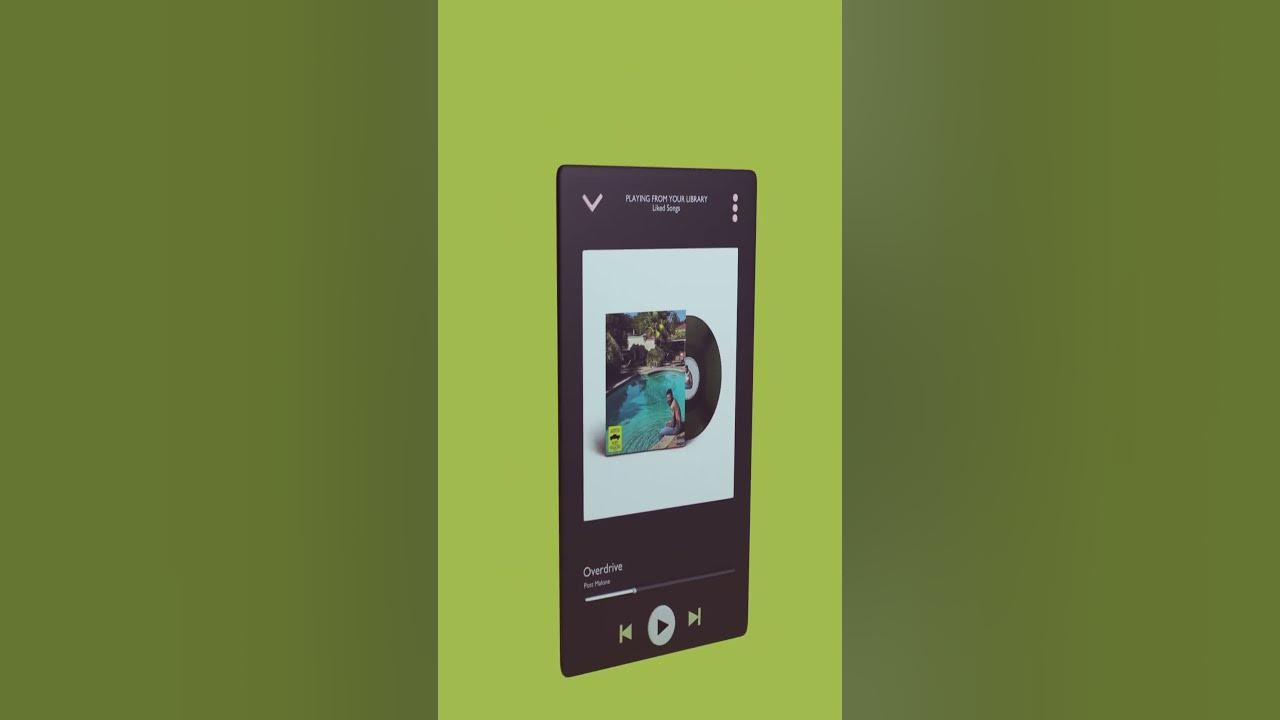 post malone overdrive made in blender