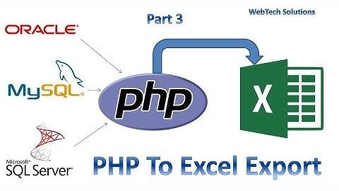 Export to Excel in Php using XLSXWriter - 3