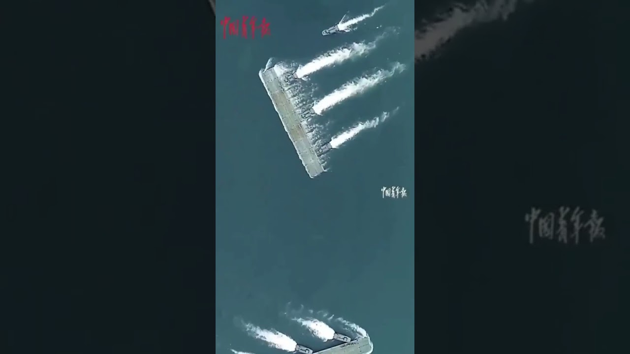 How portable military bridge are deployed ? 