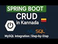Spring Boot CRUD Operation with MySQL in Kannada | Full Project Tutorial