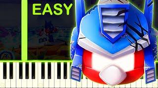 ANGRY BIRDS TRANSFORMERS THEME - EASY Piano Tutorial screenshot 4