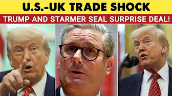Trump, Starmer hail limited US-UK trade deal, but 10% duties remain || USA TODAY NEWS