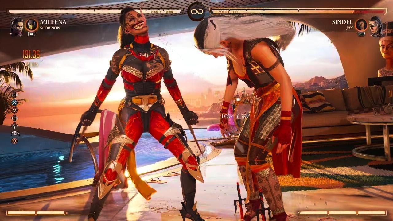 Mileena 51% combo Mortal Kombat 1 pre nerf