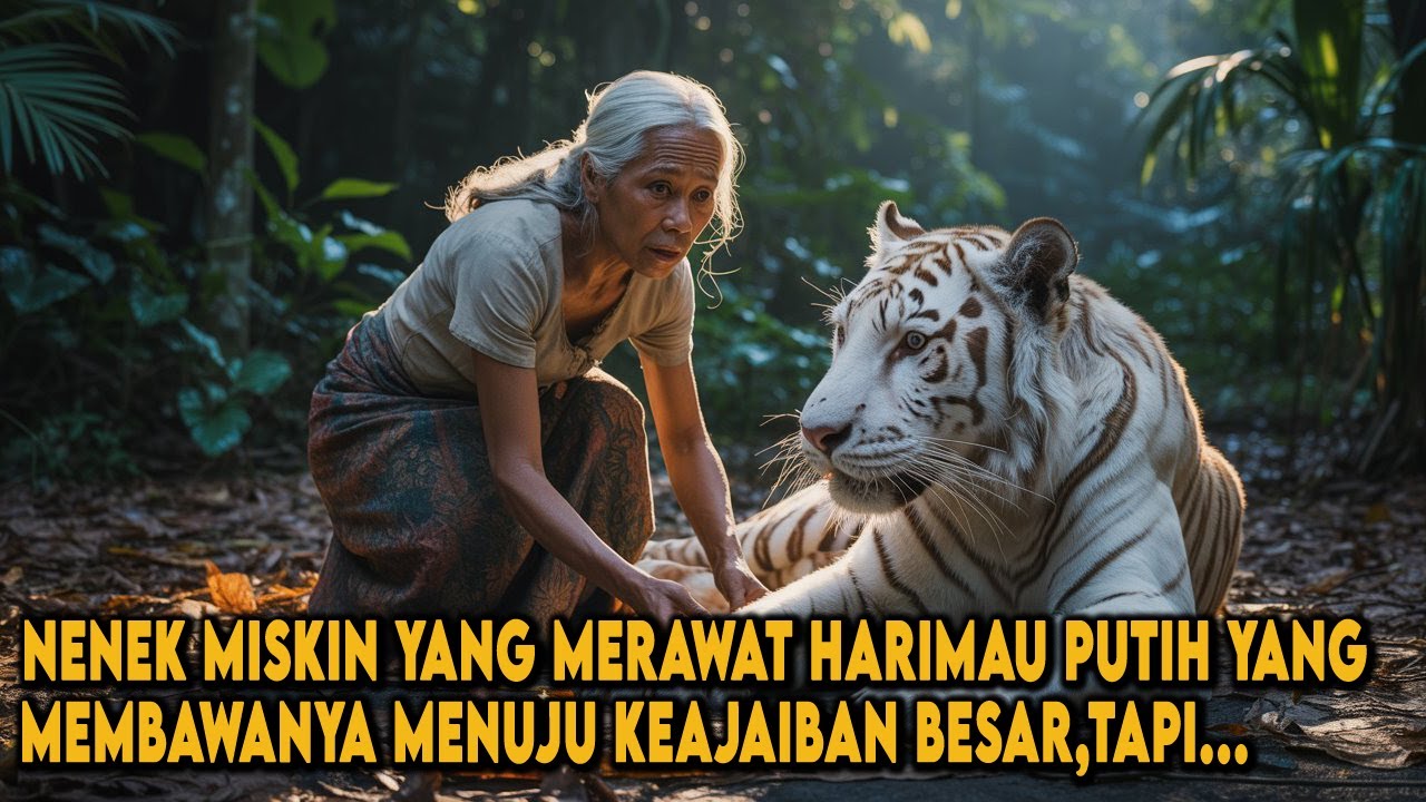 NENEK MISKIN INI NASIBNYA BERUBAH SETELAH MENOLONG HARIMAU PUTIH, LIHAT KEAJAIBAN BESAR INI TERJADI