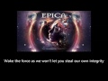 Epica - Divide and Conquer (Lyrics)