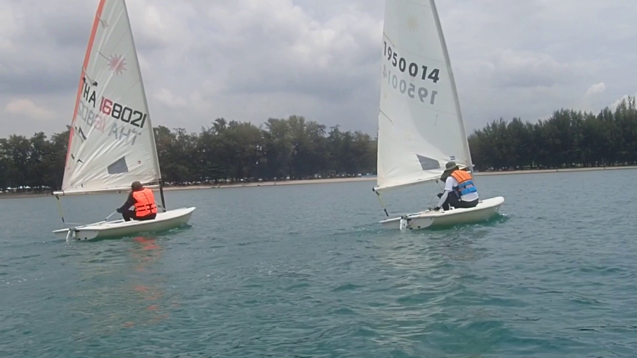 อบรมแล่นเรือใบ Laser สโมสรเรือใบ กองเรือยุทธการ 7 เม.ย. 2560