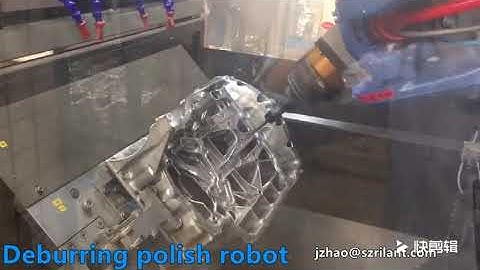 Aluminium die casting surface finishing robotic solution