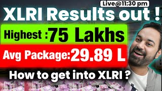 XLRI Results out | XLRI Admissions Criteria |How to get into XLRI Jamshedpur / XL Delhi ?