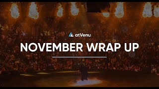 Championships, Shows, Festivals and More! atVenu Monthly Wrap Up | November 2024