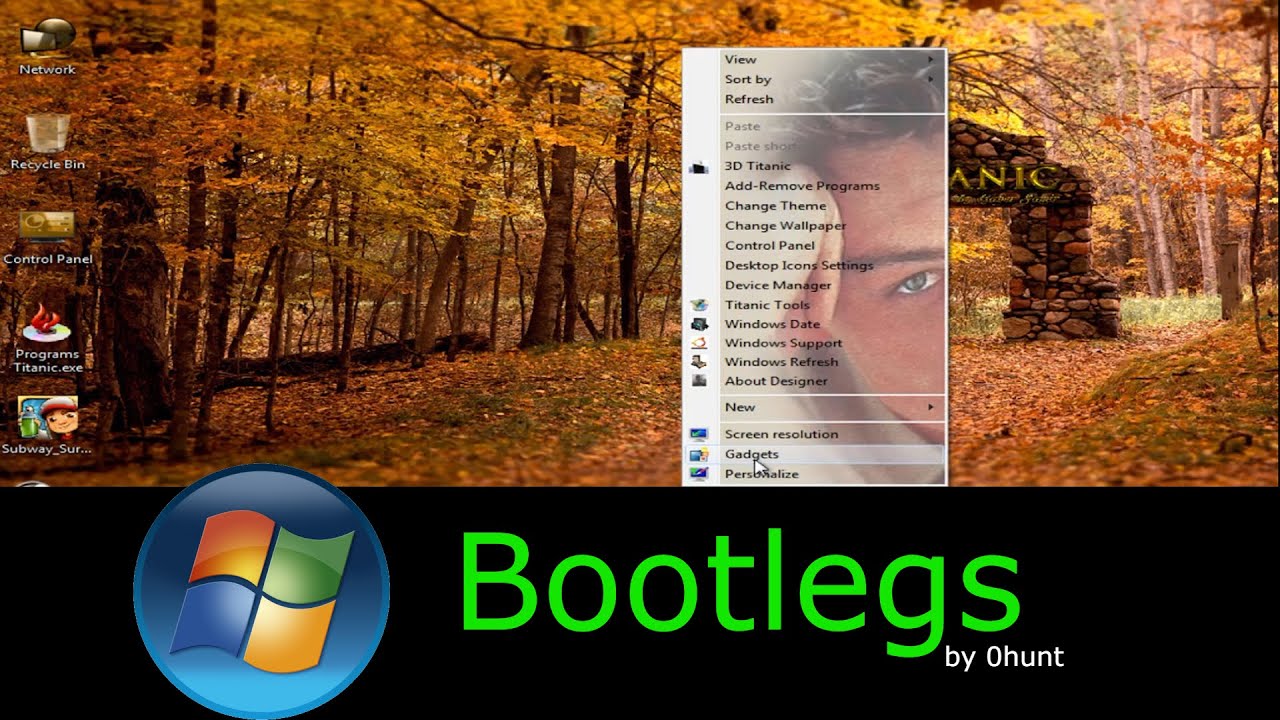 Weird Windows Bootlegs