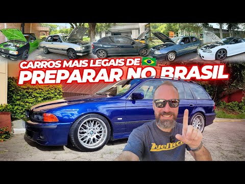 Carros "populares" legais de preparar no Brasil! GM Aspirado 4 boca, AP Turbo, BMW 6 cil Turbo e +
