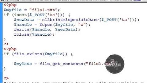 2  Flat File  txt   PHP Database Tutorial   Allow user or client to change data
