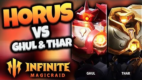 [Infinite Magicraid] Horus VS Thar & Ghul!!! Red Mark Floor 16 & 17