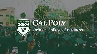 Welcome to the Cal Poly Orfalea College of Business