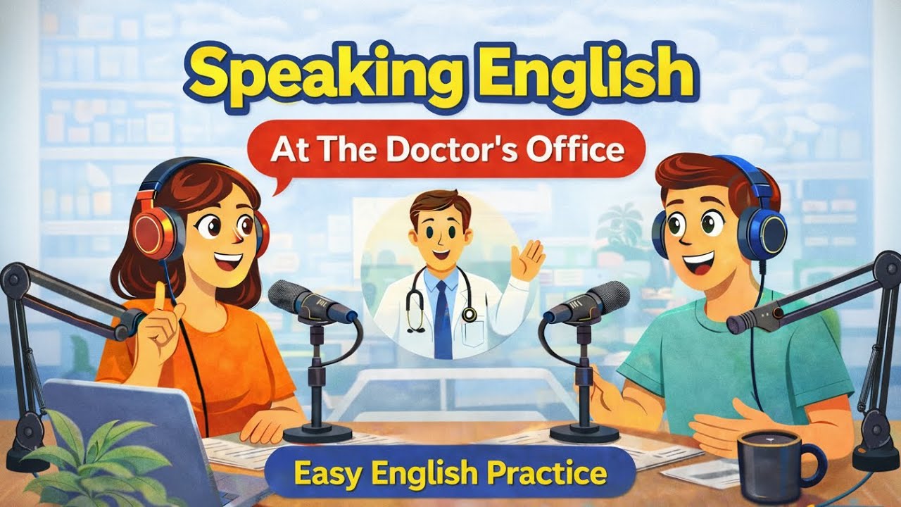Learn How To Speak English at the Doctor’s Office | Beginner English listening Practice | Podcast