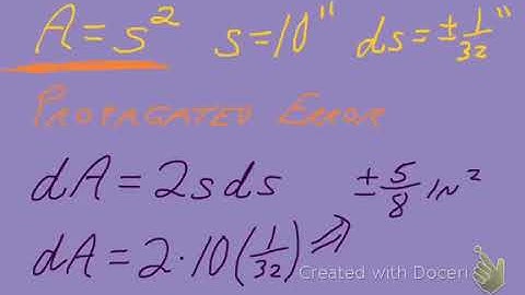 Calculus Error Analysis