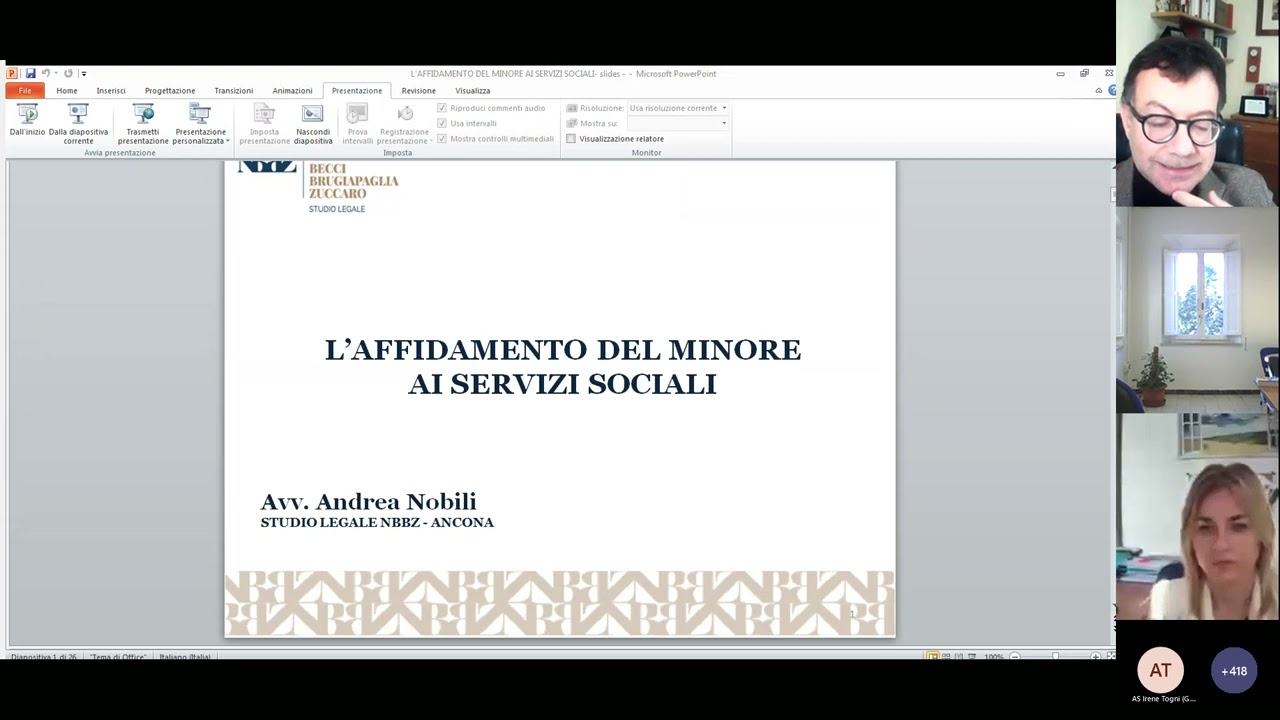 L'affidamento ai servizi sociali