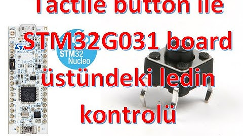 Assembly Thumb kullanarak buton kontrollü led yakma (Lab 2 Problem 2 Hüseyin Safa ÜNLÜ 1901022083)