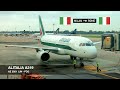 Trip report  alitalia a319  milan lin  rome fco  economy class