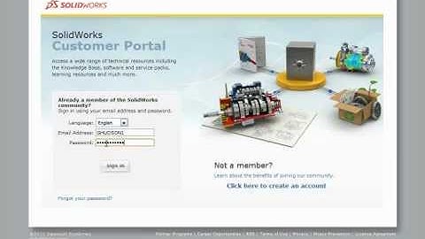 Creating a SolidWorks Customer Portal account to access free Certification Exams