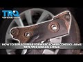 How to Replace Rear Forward Lower Control Arms 2012-2018 Nissan Altima